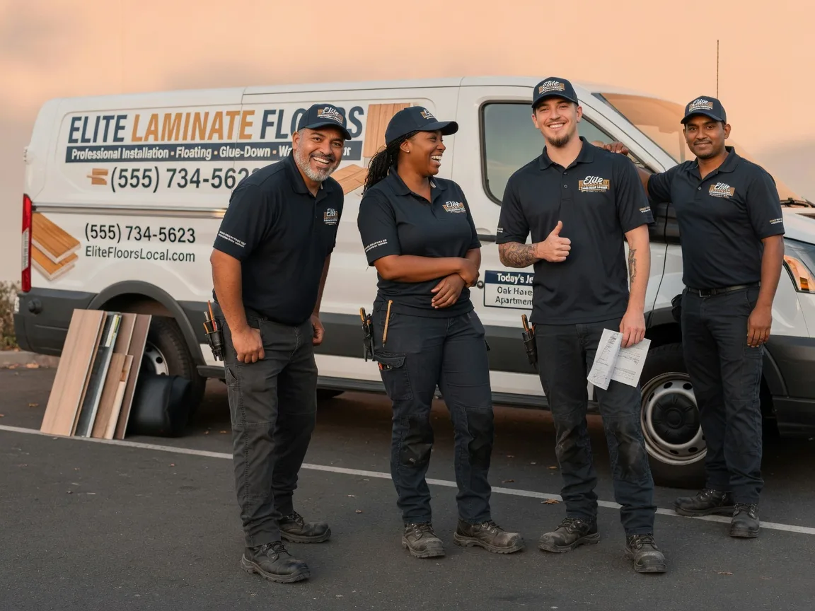 Laminate flooring installation company in Mesick, MI